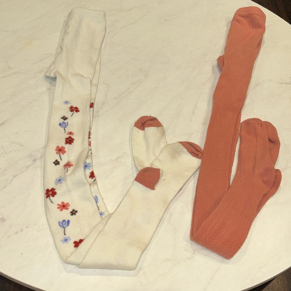 Gymboree 10-12 leggings (2) well loved